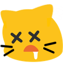 Emoji blobcatDead