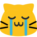 Emoji blobcatUwuCry